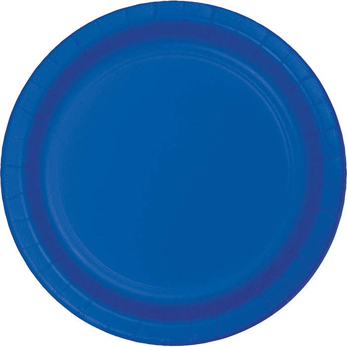Cobalt Blue Paper Plates