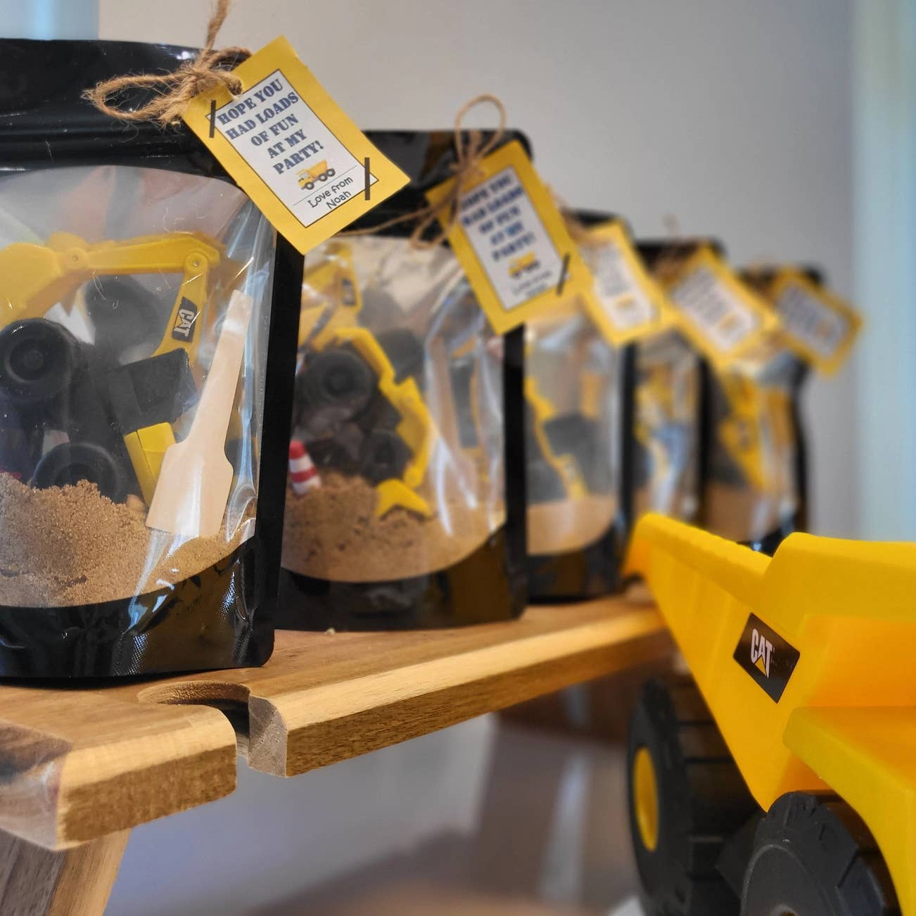 Mini Construction Sensory Kit Party Favor