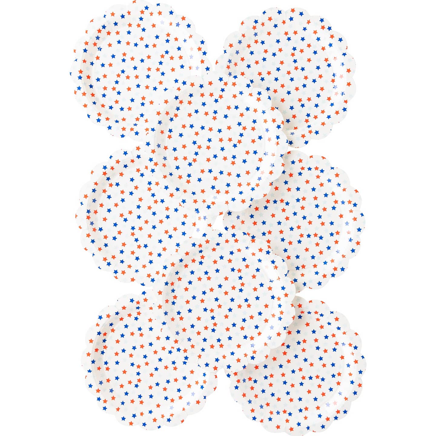 Scattered Stars Paper Plate