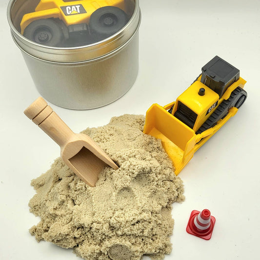 Mini Construction Sensory Tin Party Favor