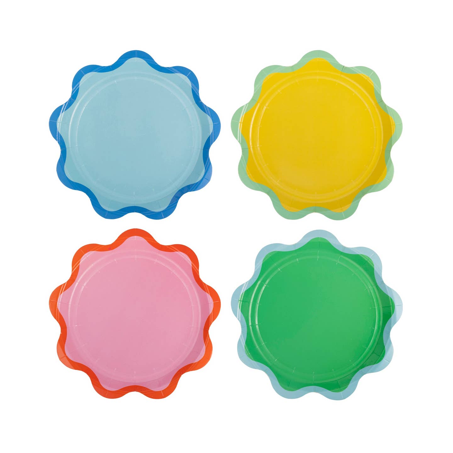 Colorful Dessert Plates