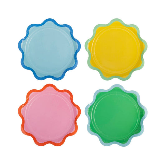 Colorful Dessert Plates