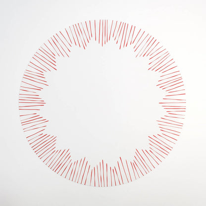 Red & Blue Start Bright Paper Placemats