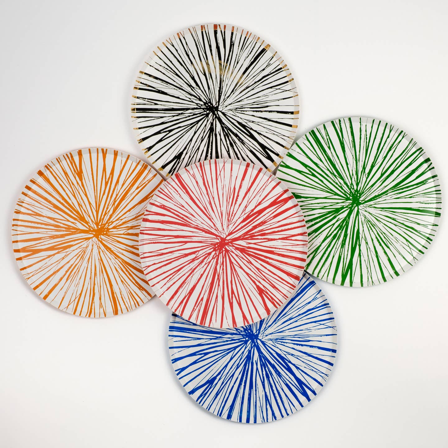 Blue Radiance Dinner Plates