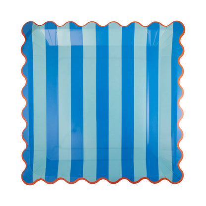 Striped Plate Set