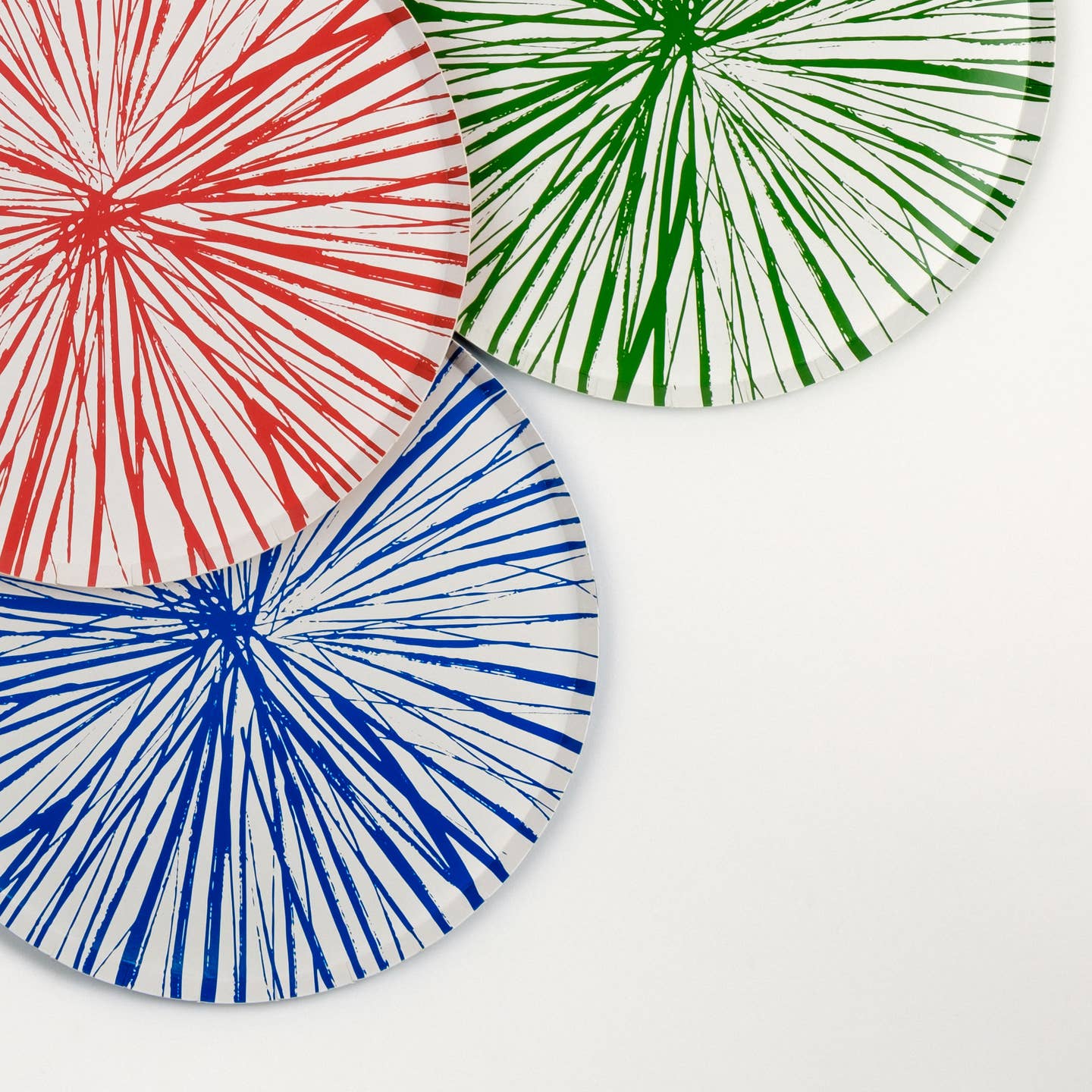 Blue Radiance Dinner Plates