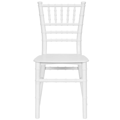 Kids White Chiavari Char Rental