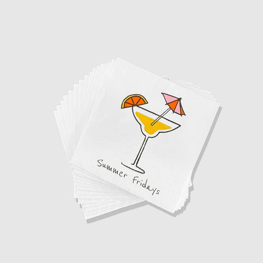 Summer Fridays cocktail Napkin
