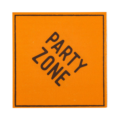 Construction Sign Cocktail Napkin